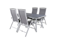 Ruokaryhmä Virya tuoleilla Albany