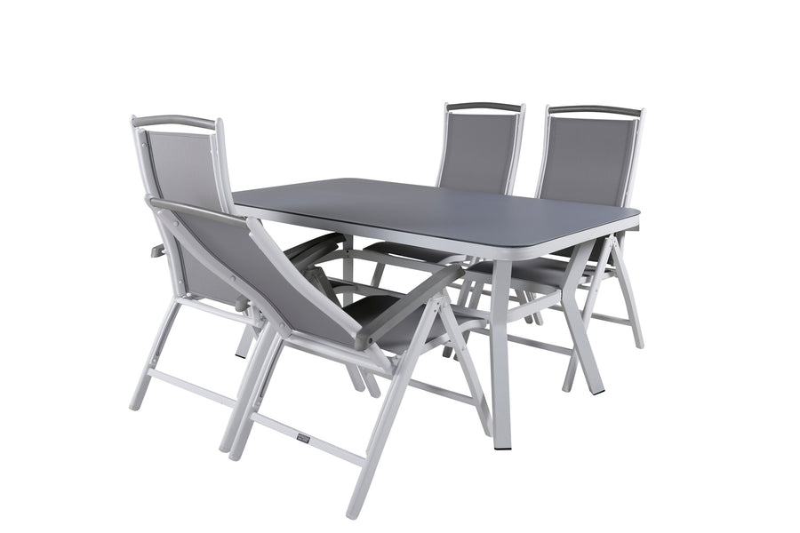 Ruokaryhmä Virya tuoleilla Albany