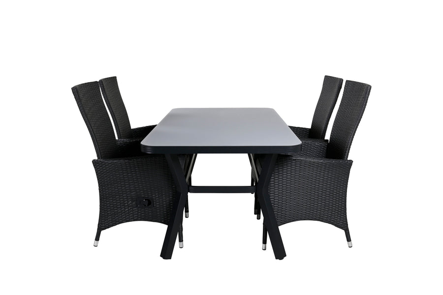 Ruokaryhmä Virya tuoleilla Padova