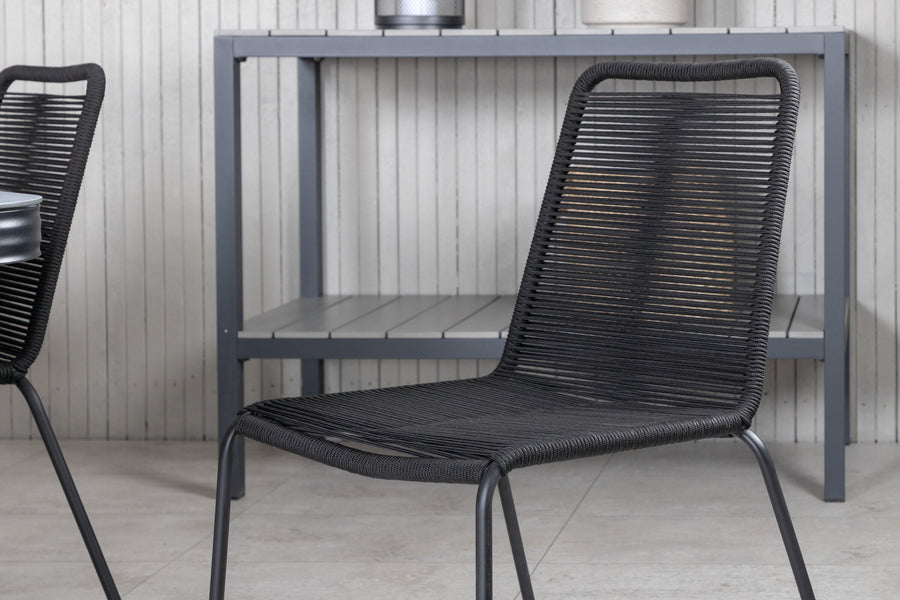 Ruokaryhmä Virya tuoleilla Lindos