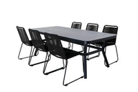 Ruokaryhmä Virya tuoleilla Lindos