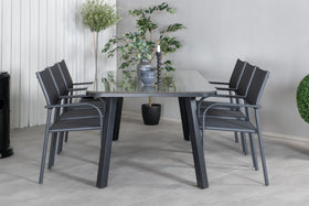 Paola Rektangulär Matgrupp