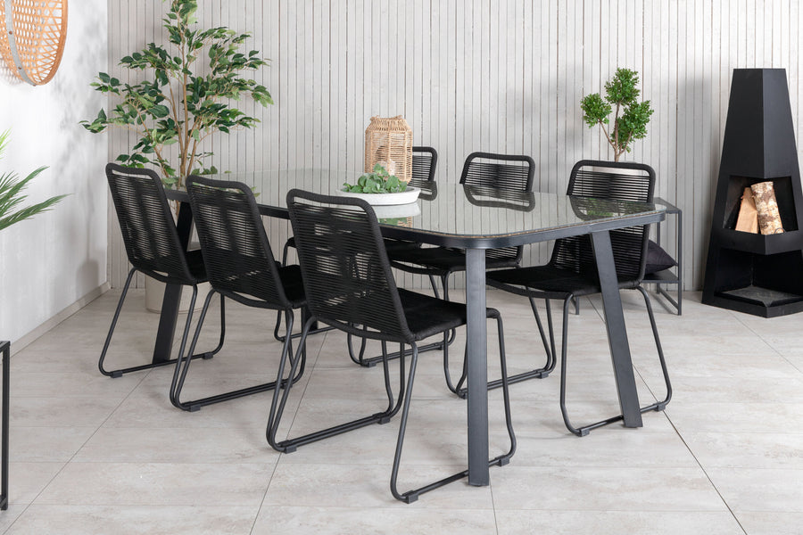 Matgrupp Paola med stolarna Lindos