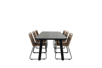 Paola Rektangulär Matgrupp