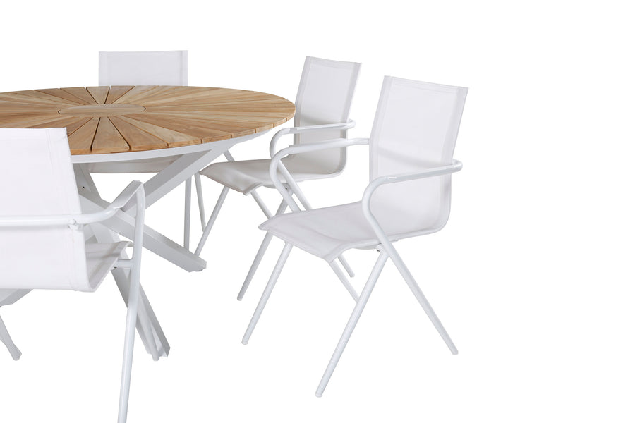 Ruokaryhmä Mexico tuoleilla Alina