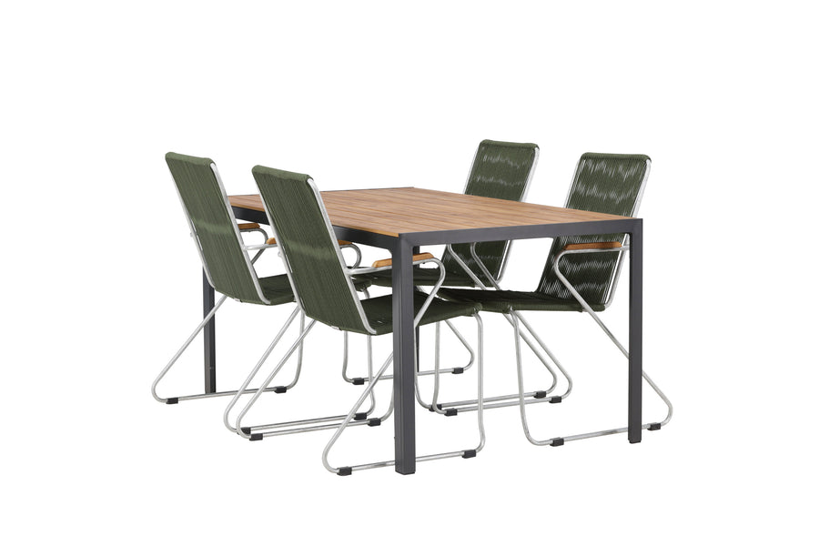 Break suorakulmainen ruokailuryhmä 