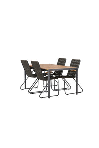 Break Suorakaiteen muotoinen ruokailuryhmä 