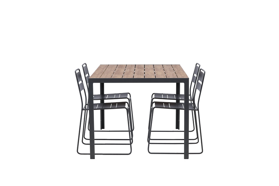 Break suorakulmainen ruokailuryhmä 