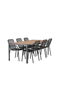 Break suorakulmainen ruokailuryhmä 
