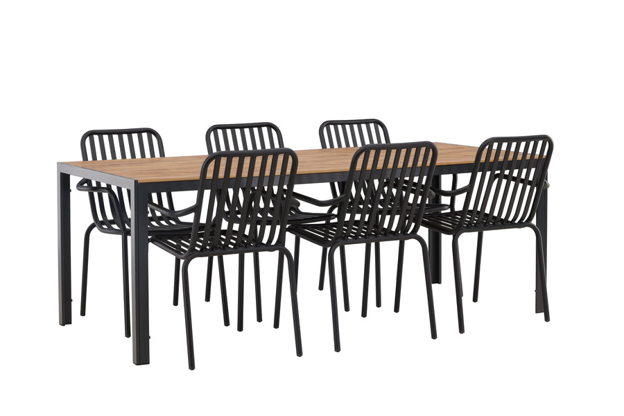 Break suorakulmainen ruokailuryhmä 