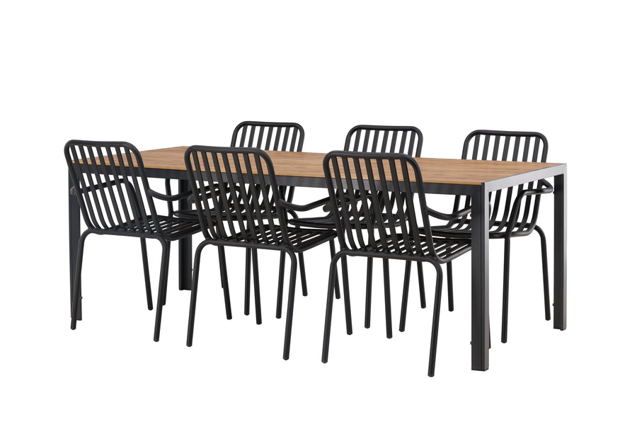 Break suorakulmainen ruokailuryhmä 