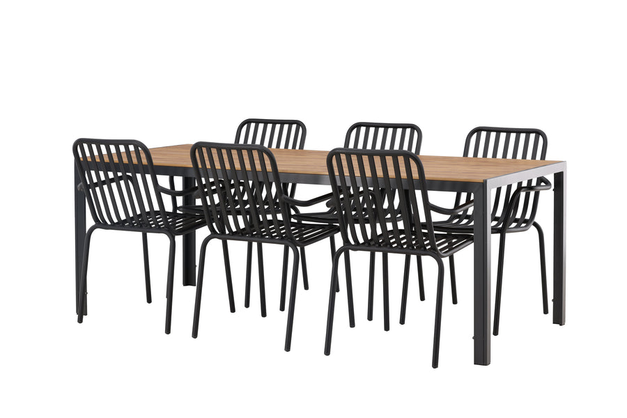 Break suorakulmainen ruokailuryhmä 