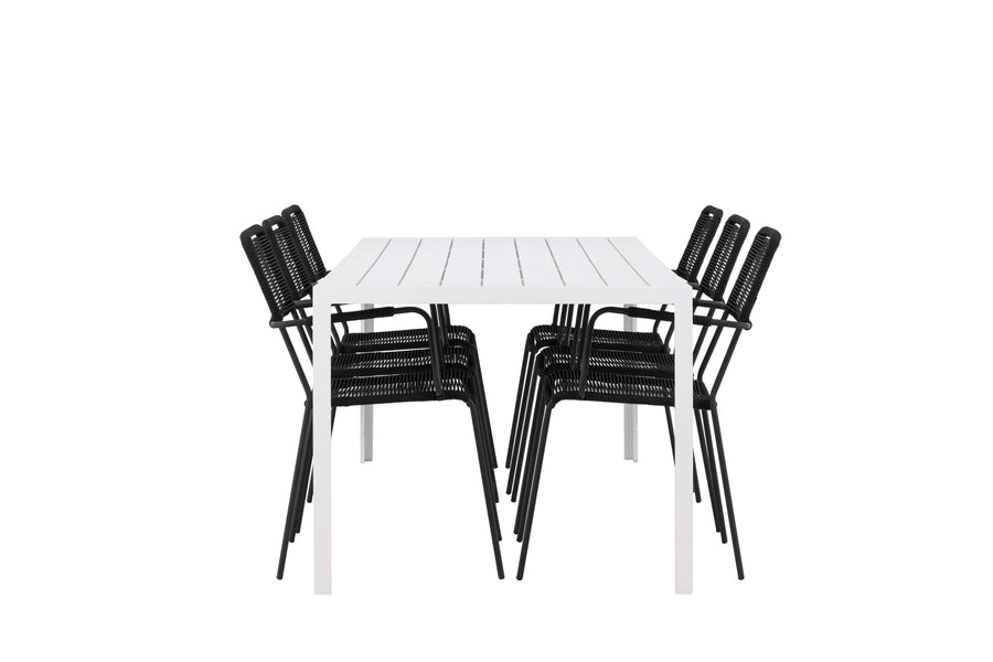 Break suorakulmainen ruokailuryhmä 