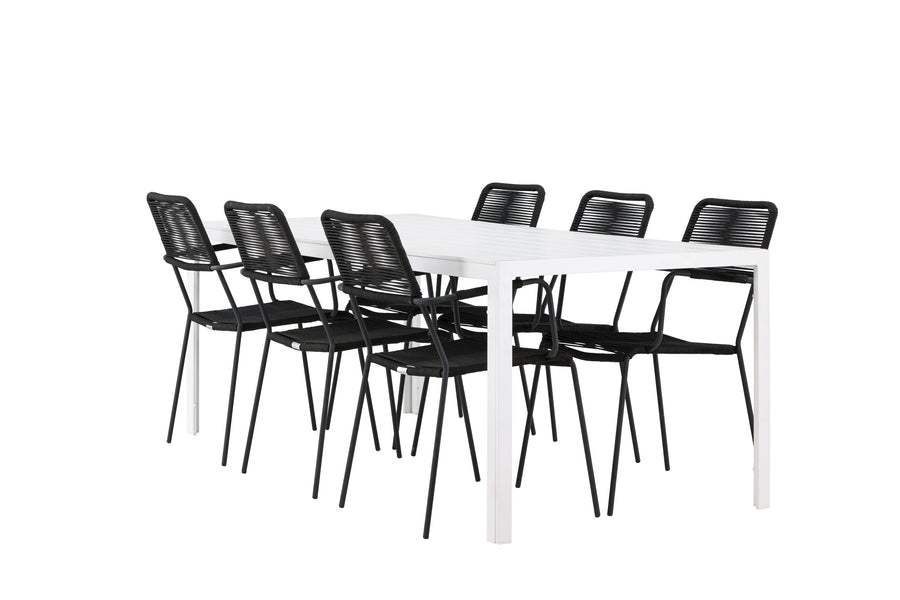 Break suorakulmainen ruokailuryhmä 