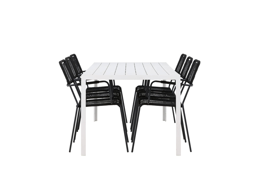 Break suorakulmainen ruokailuryhmä 