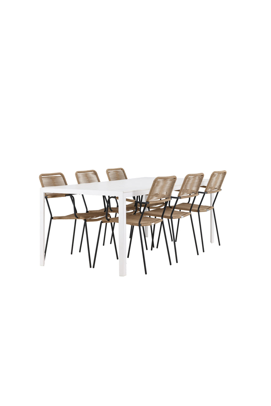 Break suorakulmainen ruokailuryhmä 