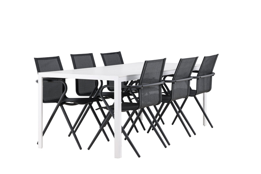 Break suorakulmainen ruokailuryhmä 