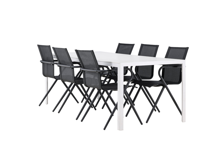 Break suorakulmainen ruokailuryhmä 