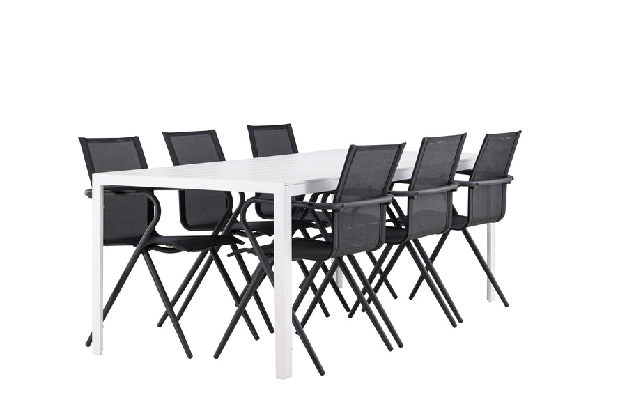 Break suorakulmainen ruokailuryhmä 