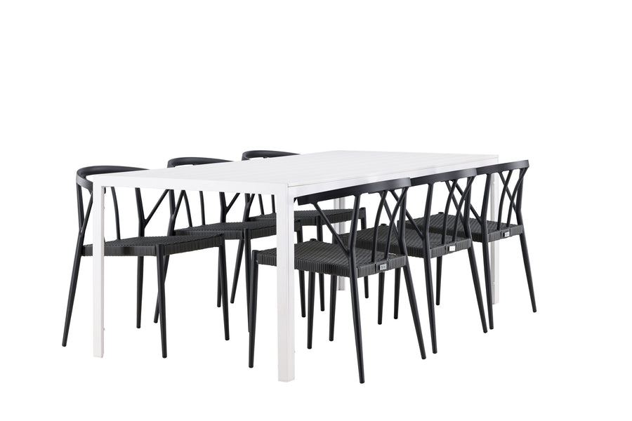Break Suorakulmainen Ruokailuryhmä 