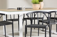 Merlo suorakulmainen ruokailuryhmä 