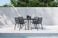 San Vito Ruokailuryhmä Peking-tuolien kanssa 