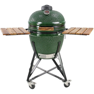 UMAMI Ulkokeittiö Moduuli 3 kamadolle + Kamado SUMO Midi, beige/vihreä