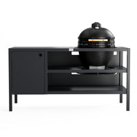 UMAMI Ulkokokkausmoduuli 3 kamadolle + Kamado SUMO Midi, musta