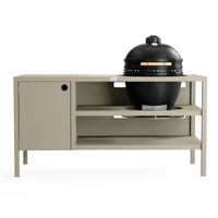 UMAMI Ulkokokkausmoduuli 3 kamadolle + Kamado SUMO Midi, beige / musta