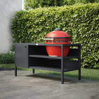 UMAMI Ulkokokkausmoduuli 3 kamadolle + Kamado BONO Limited, musta / punainen