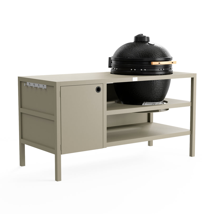 UMAMI Ulkokeittiö Moduuli 3 kamadolle + Kamado BONO Limited, beige / musta