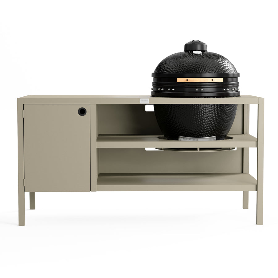 UMAMI Ulkokeittiö Moduuli 3 kamadolle + Kamado BONO Limited, beige / musta