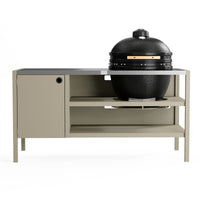 UMAMI Ulkokokkausmoduuli 3 kamadolle + Kamado BONO Limited, beige / ruostumaton / musta