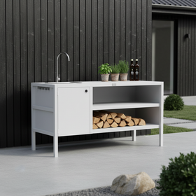 UMAMI-moduuli 3 ulkokäyttöön keittiö pesualtaalla