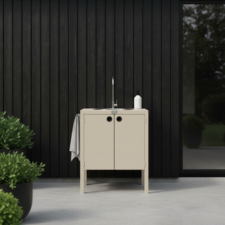 UMAMI ulkokokkipaketti, pesumoduuli sekä moduuli 3, beige / ruostumaton