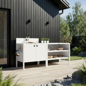 Erikoishinta UMAMI ulkokokkausmoduuli 1 + 2, mukaan lukien suojapeite, valkoinen