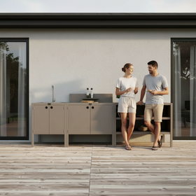 UMAMI ulkokokkipaketti, pesumoduuli, moduuli 1 ja moduuli 2, beige