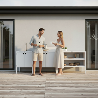 UMAMI ulkokokkipaketti, pesumoduuli, moduuli 1 ja moduuli 2, valkoinen