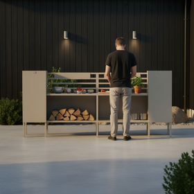 Kummin Ulkokeittiö Duo – Paketti, beige