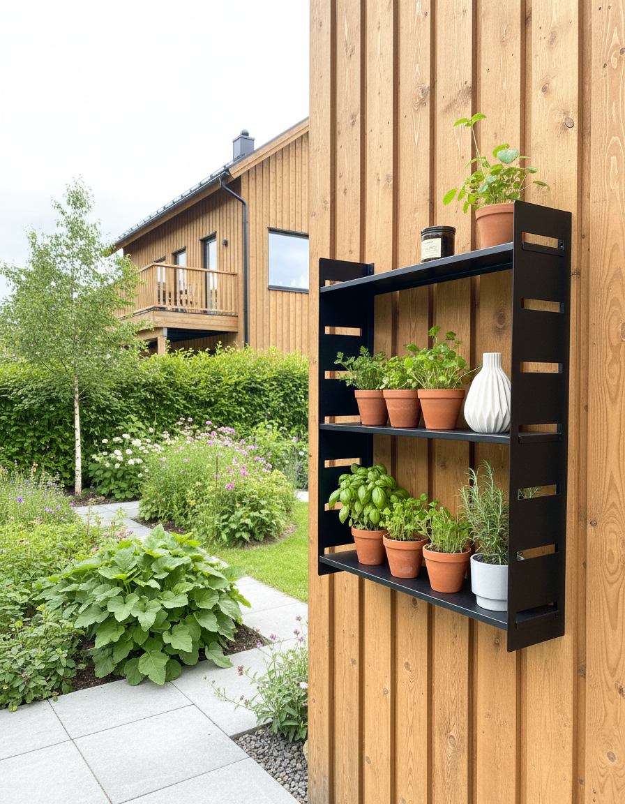 FRAME seinähylly yksinkertainen