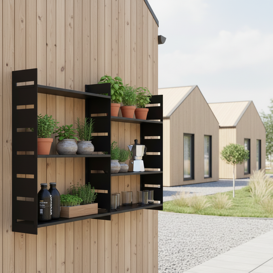 FRAME seinähylly, kaksinkertainen