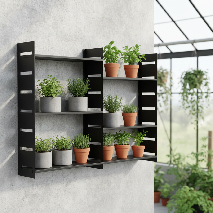 FRAME seinähylly, kaksinkertainen