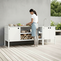 UMAMI ulkokokkipaketti, pesumoduuli sekä moduuli 3, valkoinen / ruostumaton