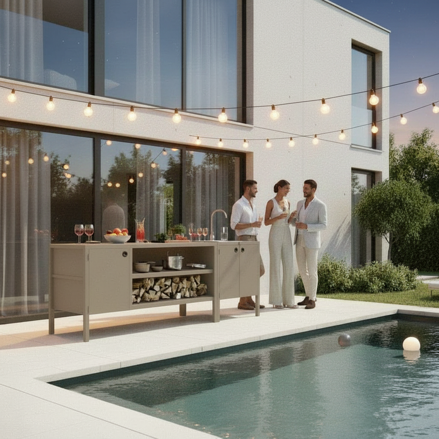 UMAMI ulkokokkipaketti, pesumoduuli sekä moduuli 3, beige