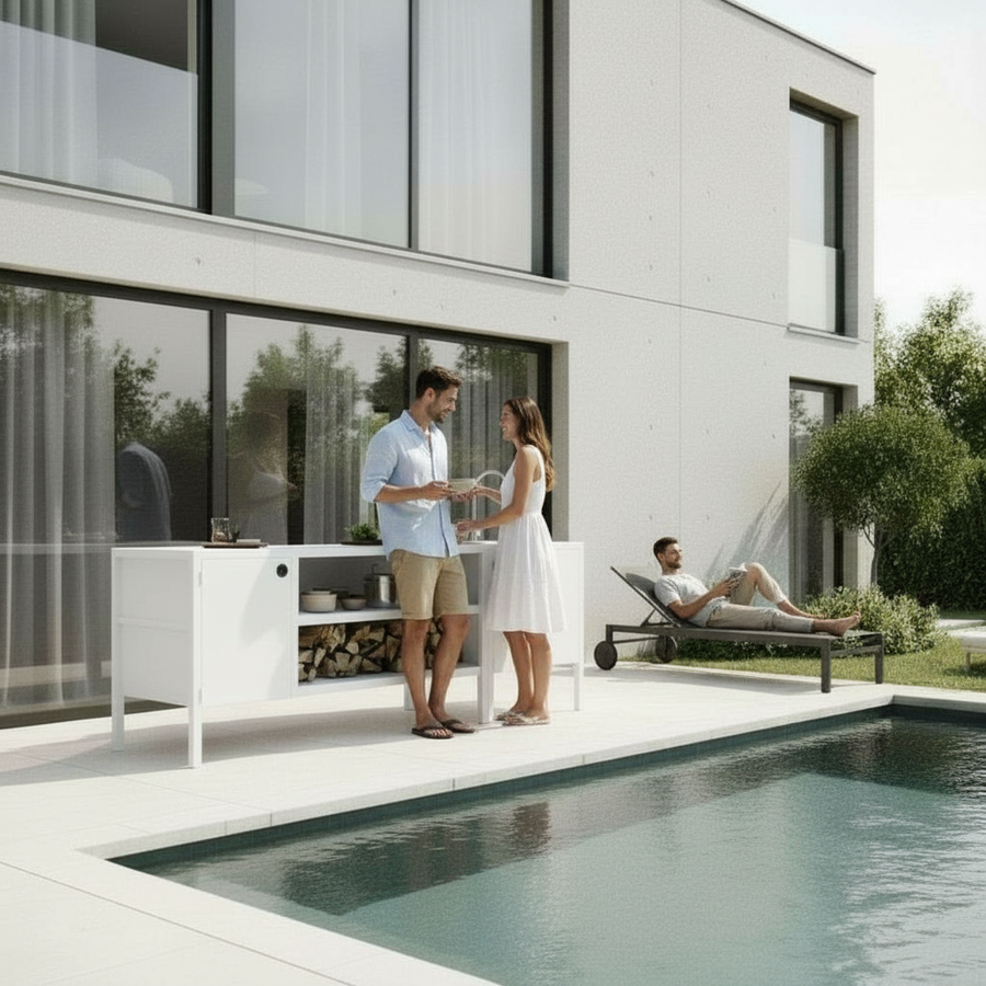 UMAMI ulkokokkipaketti, pesumoduuli sekä moduuli 3, valkoinen