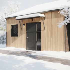 MODERNI konsolituki sisäänkäynnin katokseen