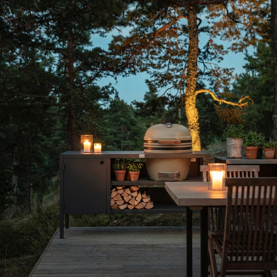 Kamado Nordic Flame 25" sisäänrakennettava