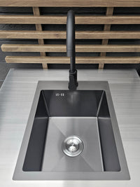 Gastro ulkokeittiön allasmoduuli ritiläselkänojalla