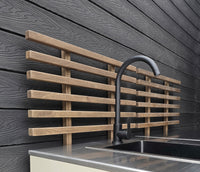 Gastro ulkokeittiön allasmoduuli ritiläselkänojalla