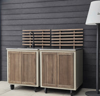 Gastro ulkokeittiöyhdistelmä 3 moduulilla + Kamado Sumo Maxi